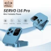 SERVO i16 PRO Foldable Mini Mobile Phone 2G Dual SIM Card Speed Dial Magic Voice 1.77''Screen 3.5mm Jack Flip Cellphone Type-C 1