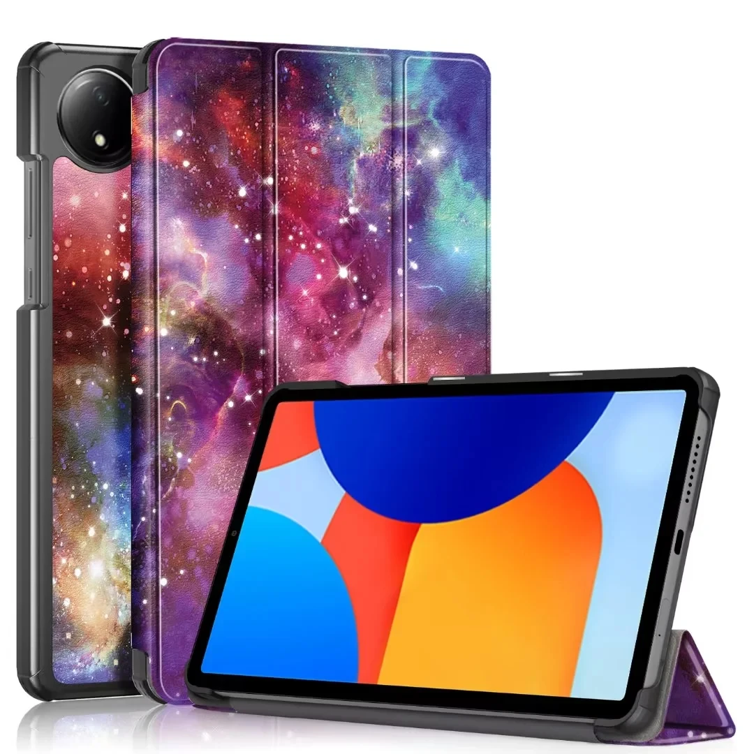 Premium Magnetic Trifold PU Leather Stand Cover