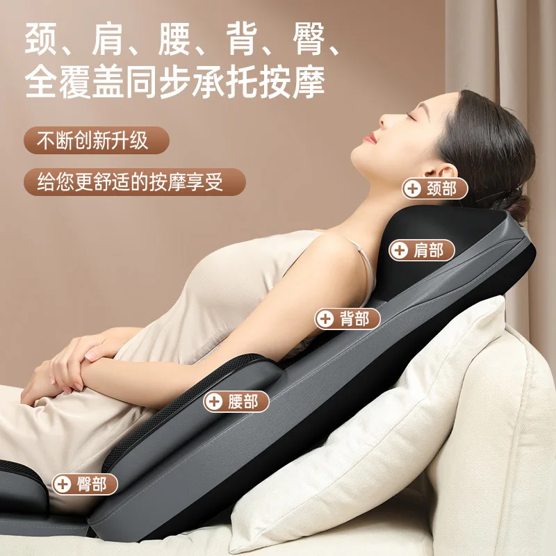 Multi Functional Shoulder and Neck Massager Waist Back Buttocks Whole Body Massage Cushion Three Gear Adjustment - Image 2