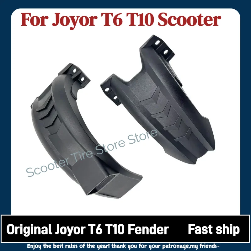 OriginalFront&RearFenderKitforJOYORT6T10ElectricScooterRearMudguardEssentialAccessoryforScooterMaintenance-AliExpress