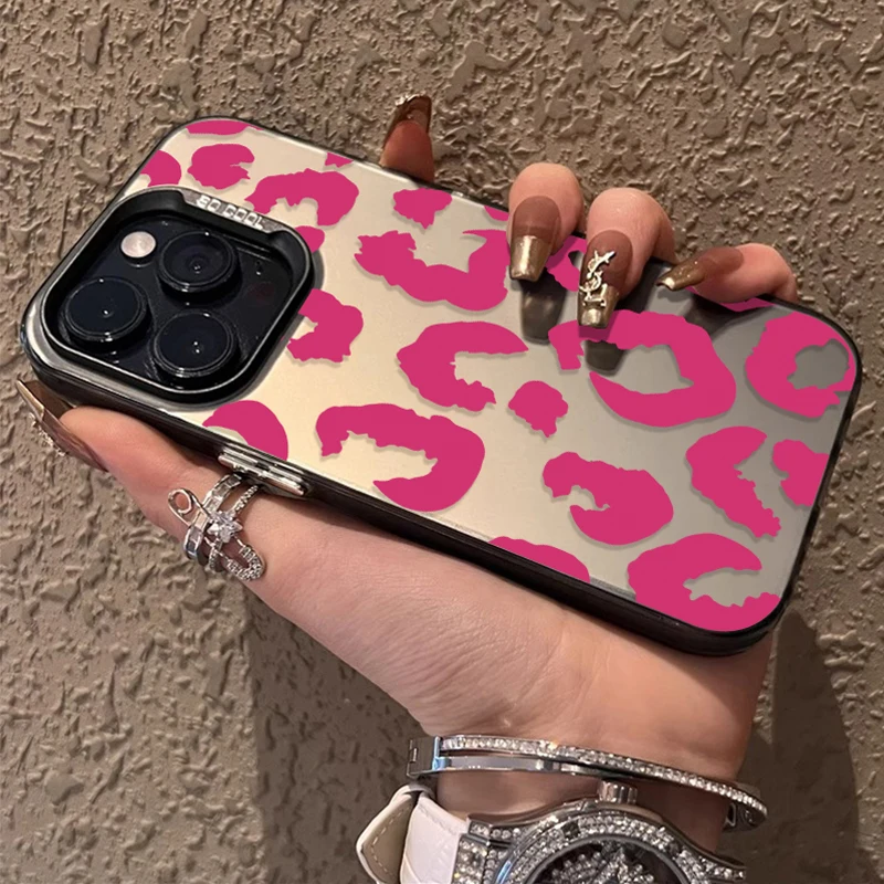 Leopard Print Luxury Matte Hard Case