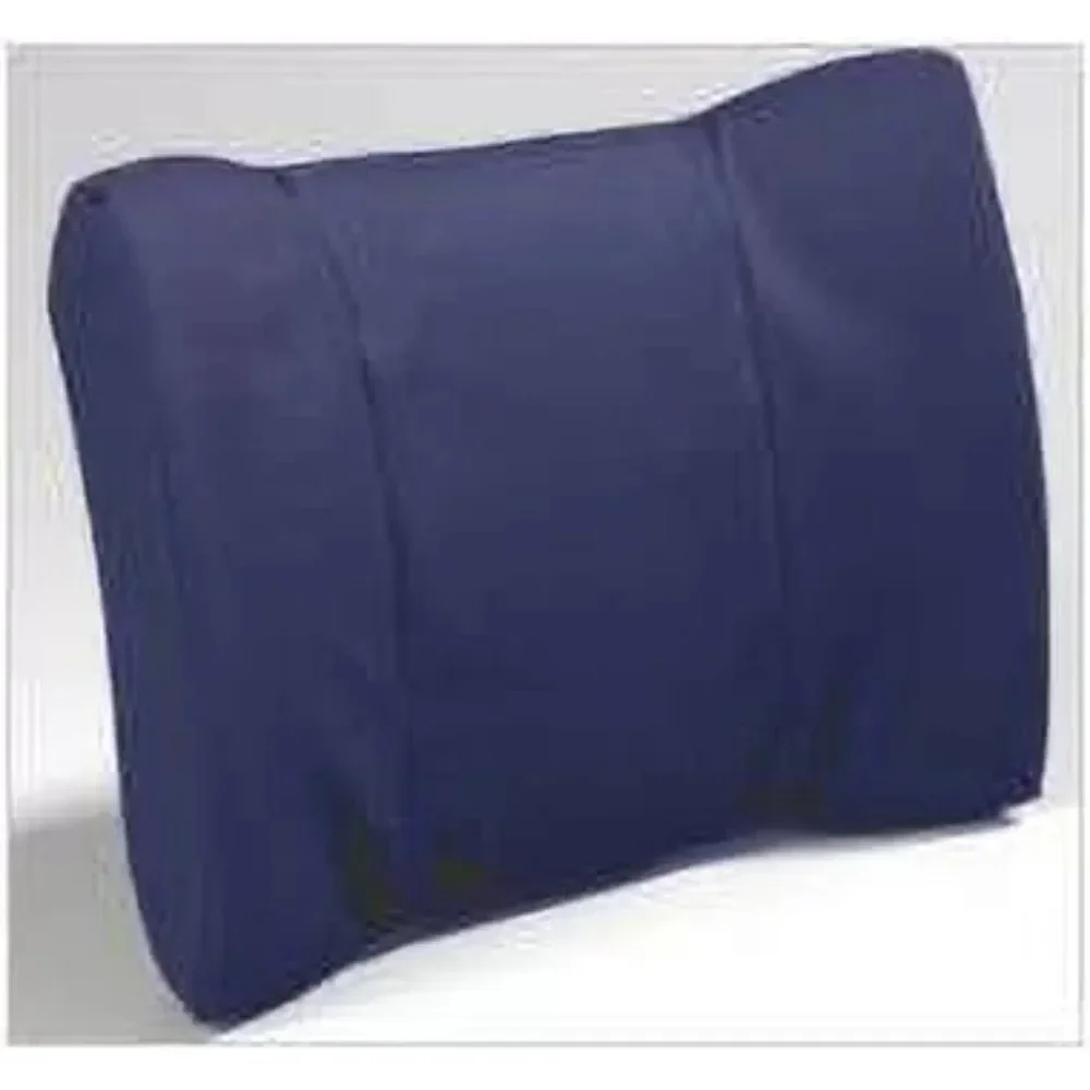 

Backrest Chair Cushion Contoured Lumbar Support Helps Promote Proper Spinal Posture While Sitting in Office Chair Waist Pillow