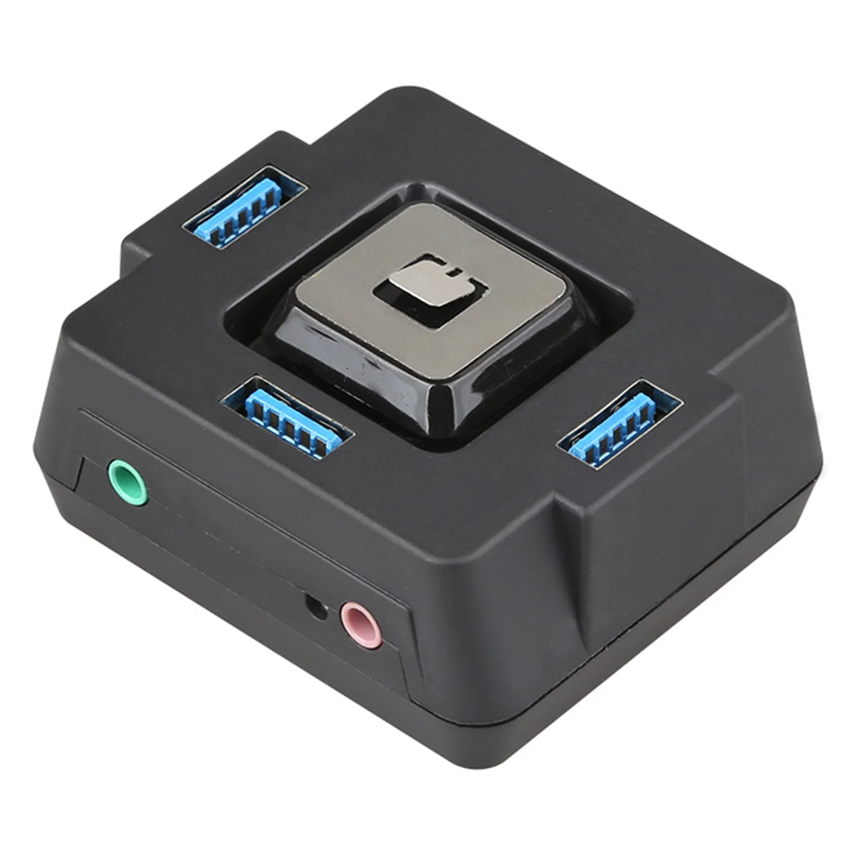 

ПК чехол источник питания вкл/выкл, 3 порта USB 3,0 с аудио звуком, компьютерный переключатель, внешний переключатель питания, кнопка сброса