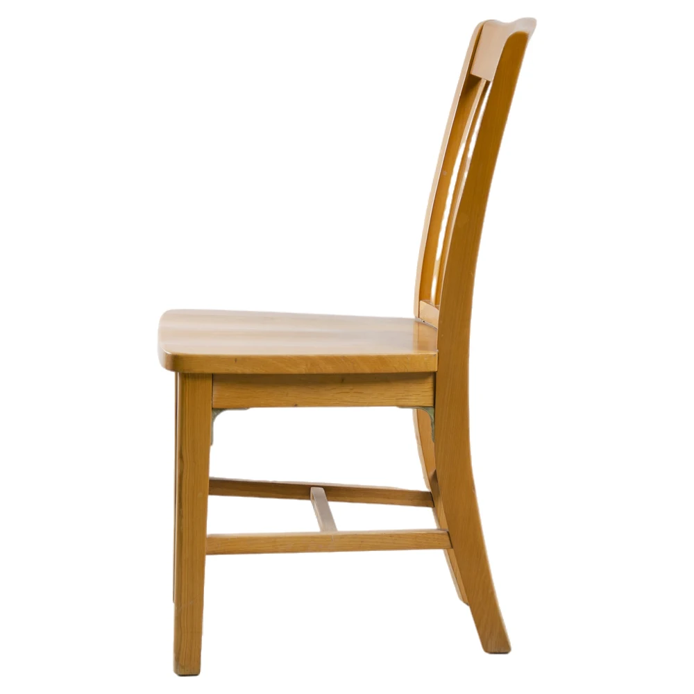 Modern Wooden Dining Chair Wholesome Coffee Cup Back for Kitchen Living Restaurant Furniture for Hotels Restaurants