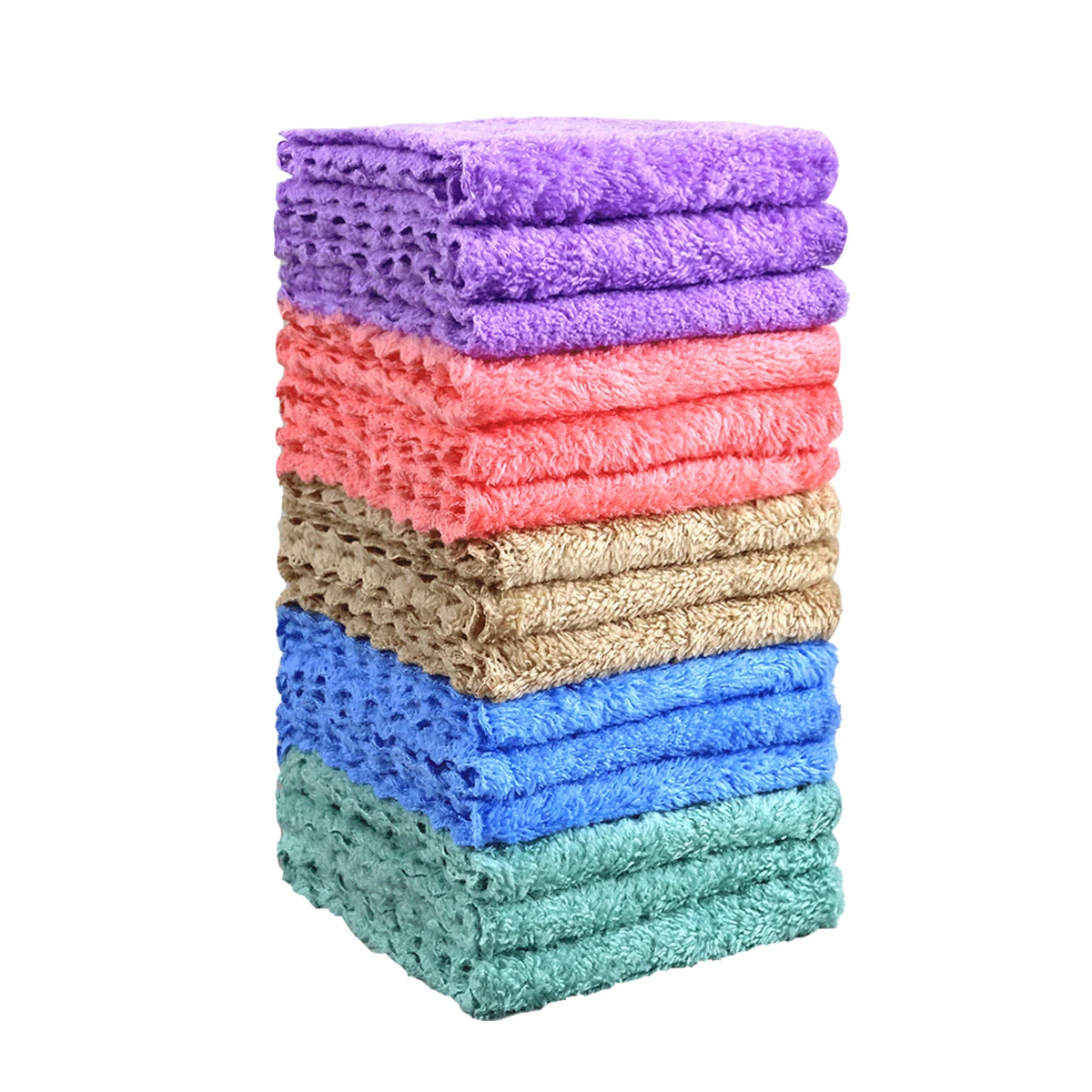 20-Piece Soft Absorbent Washcloth Set 6