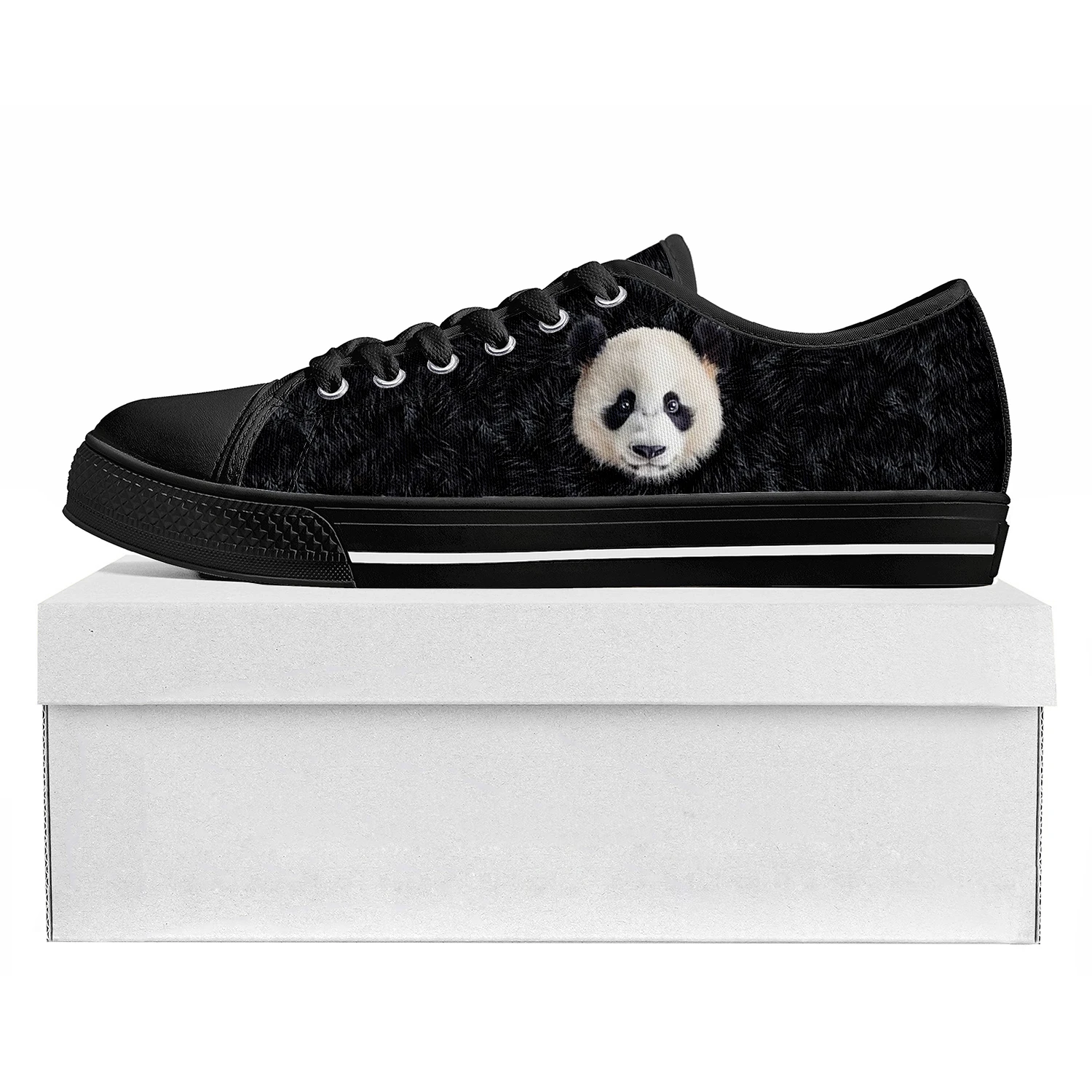 

Panda Leopard Tiger Wolf Dog Low Top High Quality Sneakers Mens Womens Teenager Tailor-made Shoe Canvas Sneaker Couple Shoes