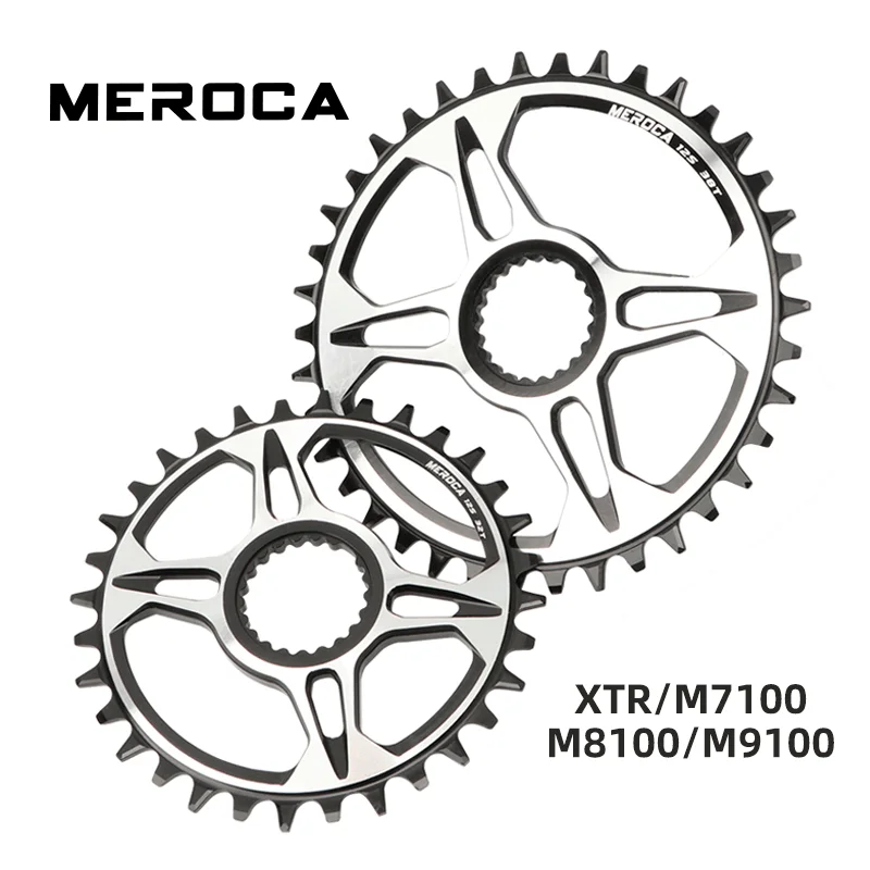 

MEROCA 12 Speed Chainring Mountain Bike Single Chain Ring 32T 34T 36T 38T Direct Mount Chainring For M7100 M8100 M9100