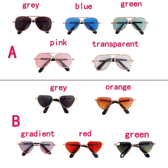 Lovely Pet Glasses Small Dog Glasses Pet Products for Little Dog Eye-Wear Dog Sunglasses 1