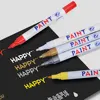 1PC Car Paint Marker Pen Waterproof Car Wheel Tire Oily Painting Mark Pen Auto Rubber Tyre Polishes Metal Permanent Marker 5