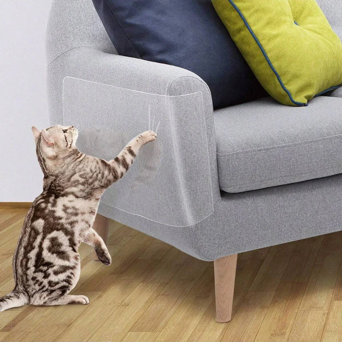 1pc-Anti Cat Scratch Furniture Protective Cover Suitable for Cat Self-adhesive Scratch Furniture Adhesive Tape