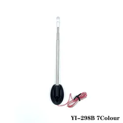 Car Modified Telescopic Antenna with Lighted Anti-collision Indicator Installed Anywhere On the Body