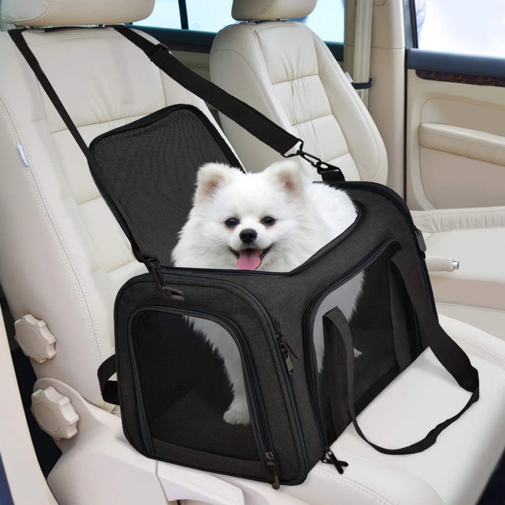 Large Cat Carriers Dog Carrier Pet for Small Medium Cats Dogs Collapsible Travel
