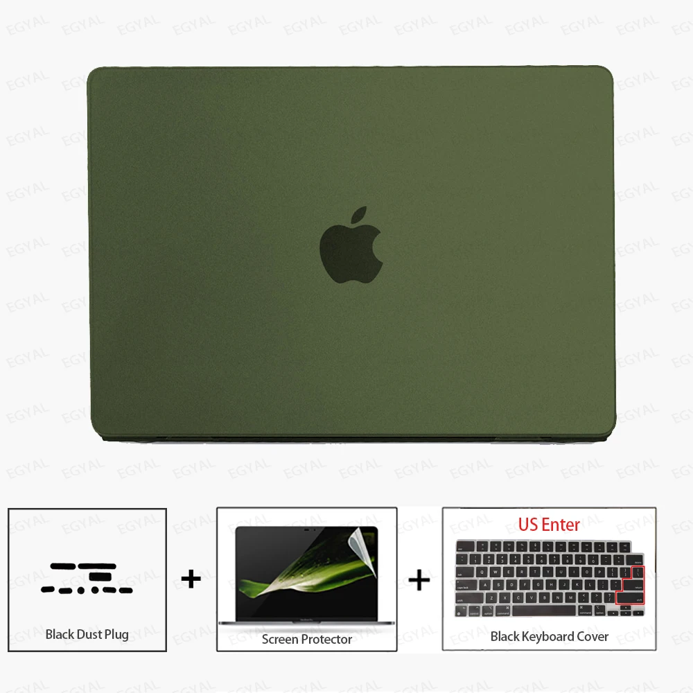 Ultimate Laptop Protection Kit: Ultra-Thin Case, Dust Plug, Screen Film & Keyboard Cover