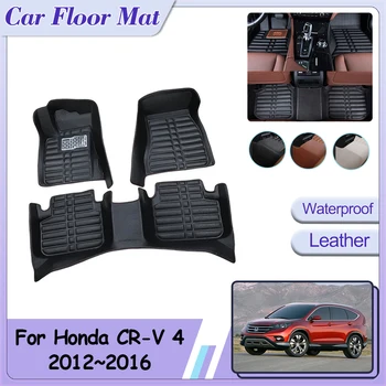 Tappetino auto per Honda CR-V CRV 4 crv EX RM RE 2012 ~ 2016 2013 2014 2015 rivestimento in pelle pannello cuscino tappeto tappeti personalizzati Pad accessori interni