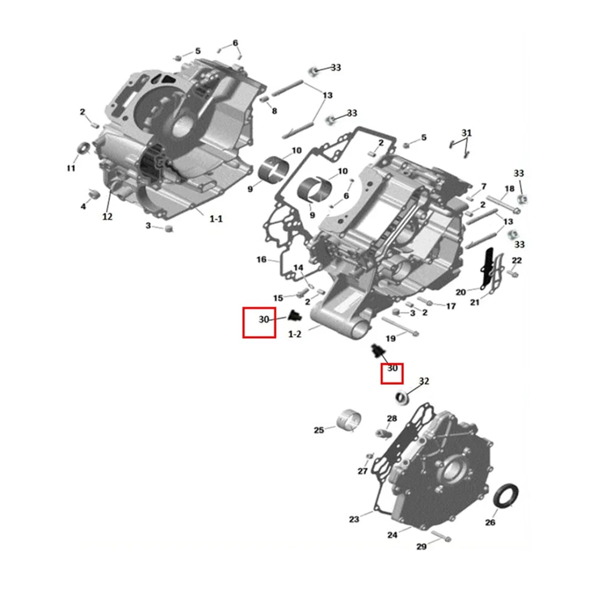 707001169 Rubber Block Shock Mount for G1 G2 ATV 400 450 500 570 800 850 1000 707000426,2PCS