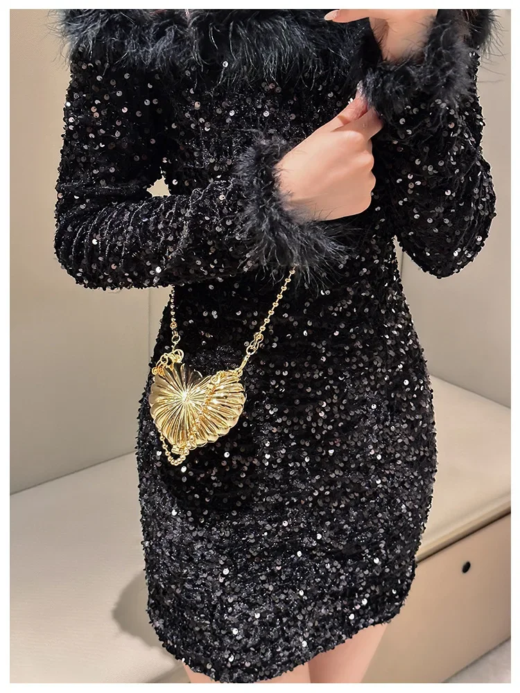 Lipstick Bags Fashion Pearl Handbag