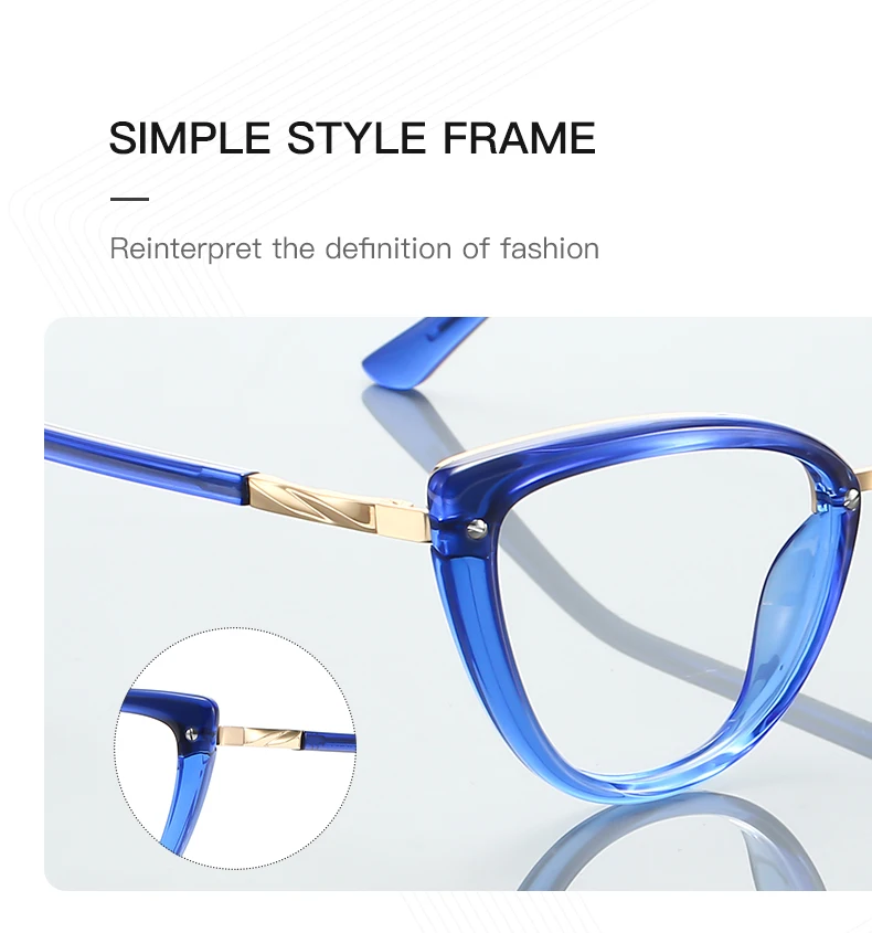 Cat Eye Reading Glasses – Women's Fashion Eyewear With Blue Light Protection