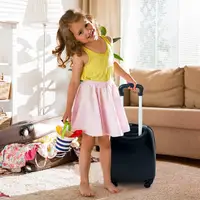 Ensemble de bagages pour enfants 2 pièces : sac à dos de 12 pouces et valise à roulettes de 16 pouces 5