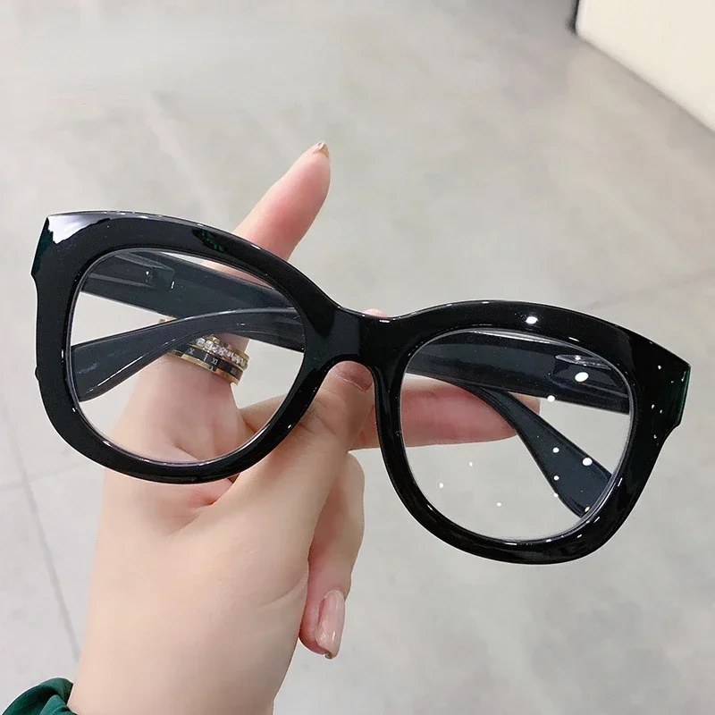 Portable Large Frame Reading Glasses Men Women High-definition Presbyopia Eyeglasses Diopter anti blue light Gafas 0 to +4.0 2