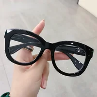 Portable Large Frame Reading Glasses Men Women High-definition Presbyopia Eyeglasses Diopter anti blue light Gafas 0 to +4.0 2