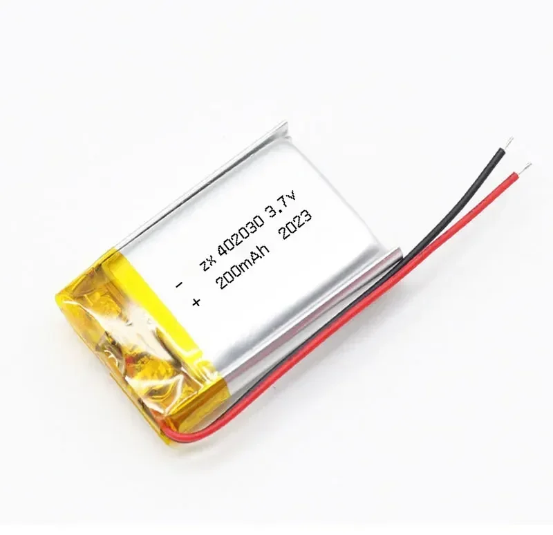 ミイ 3.7V 402030 Li-Polymer Battery 200mAh Battery for MP3 MP4