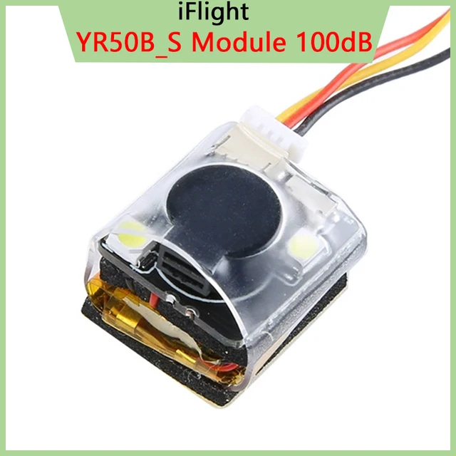 IFlight Fast Finder Buzzer YR50B_S Module 100dB BB Ring LED Light Alarm 100 Decibels Programmable BF F7 for RC FPV Quadcopter 3