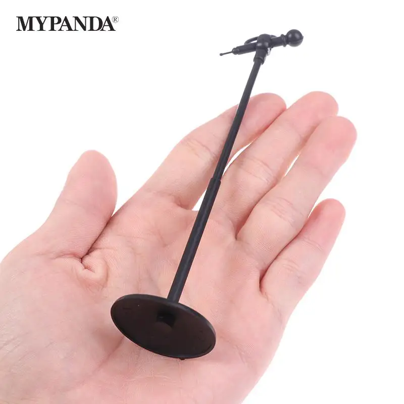 Cute Mini Plastic Microphone Model Dollhouse Miniature Furniture Accessories Miniature Furniture Set Miniature Dollhouse Furniture Dollhouse Furniture Toy Dollhouse Toy Miniature Dollhouse Toy