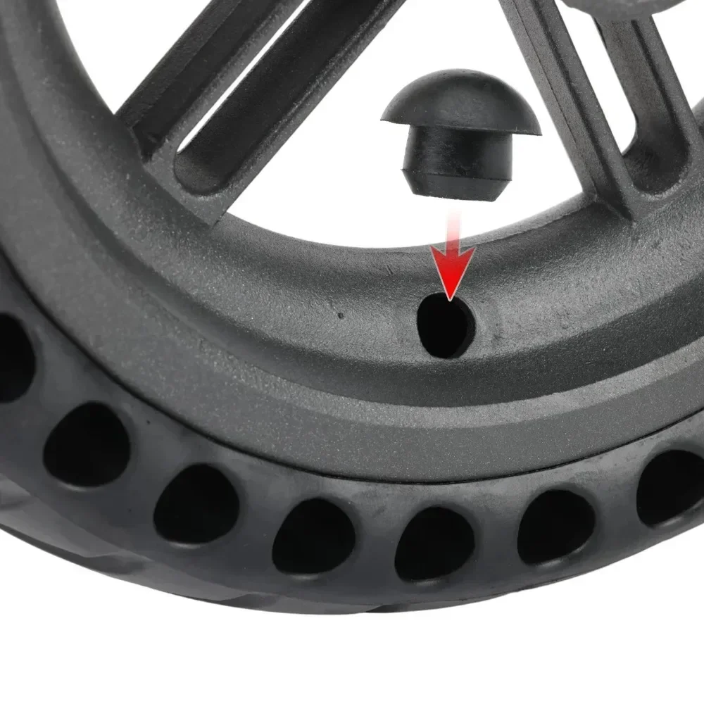 Solid Tire Wheel Hub Cap Rubber Plug For Xiaomi M365 Pro 1S Mi3 Electric Scooter Ninebot Max G30 G30D G30LP Wheel Air Hole Parts