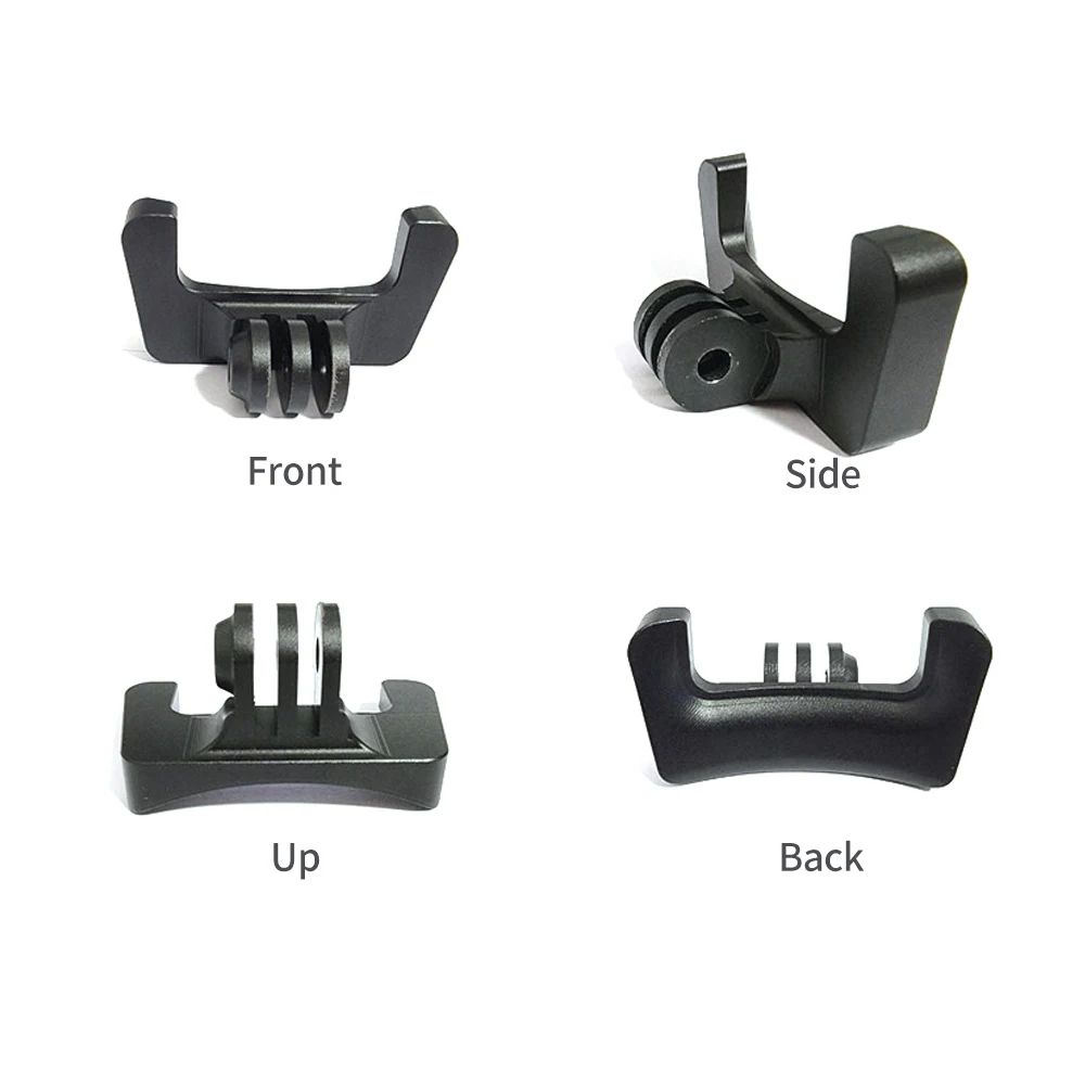 Capacete Chin Mount para Gopro Hero Alumínio Cnc Personalizado Acessórios da Câmera Gopro Hero 10 Insta360one x2 Akaso Shoei-neotec2 - Image 2