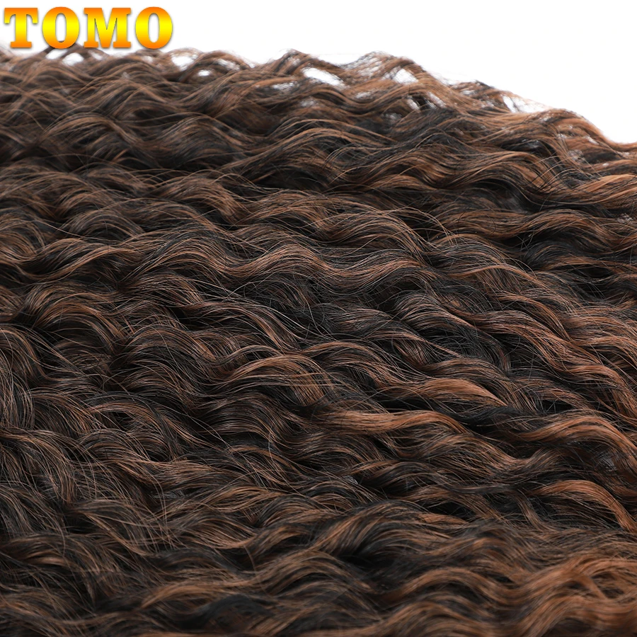 afro, extensões de cabelo Kinky, Ombre suave, rosa e azul