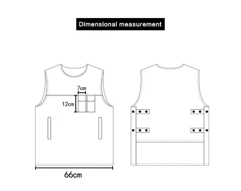 Benutzerdefinierte Firmenmarke Logo Werbung Hemd Weste saubere Baumwollschürze Arbeiterkleidung Restaurantuniform für Männer und Frauen – Detail 27
