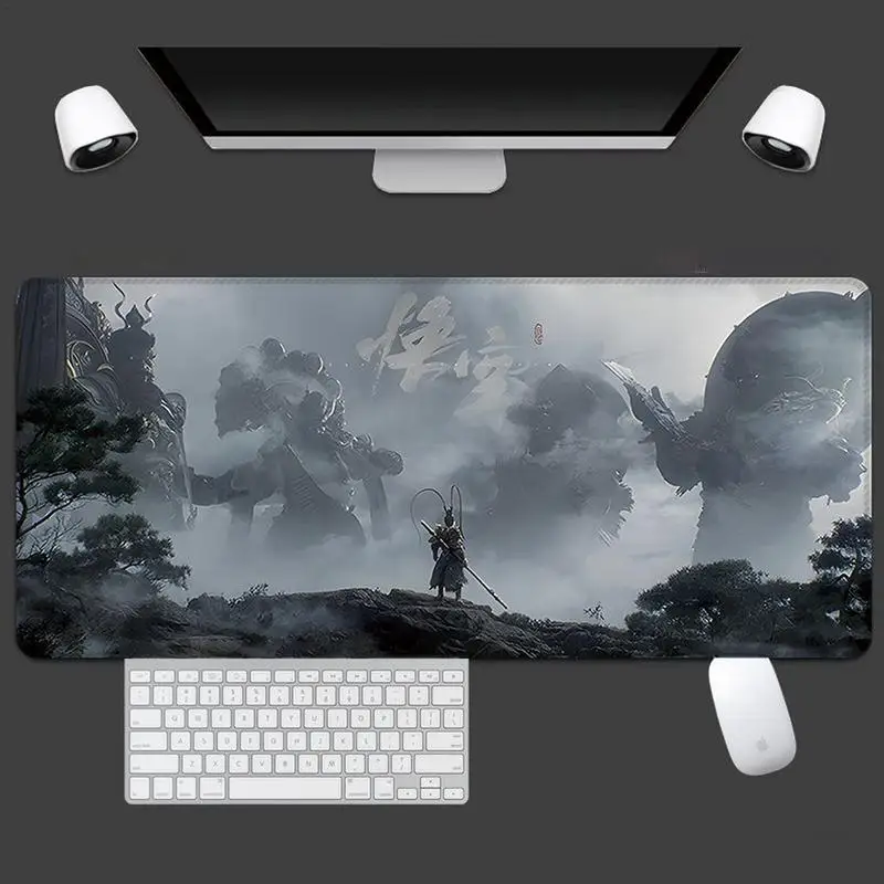 Black Myth Wukong Monkey King Anti Slip Mousepad