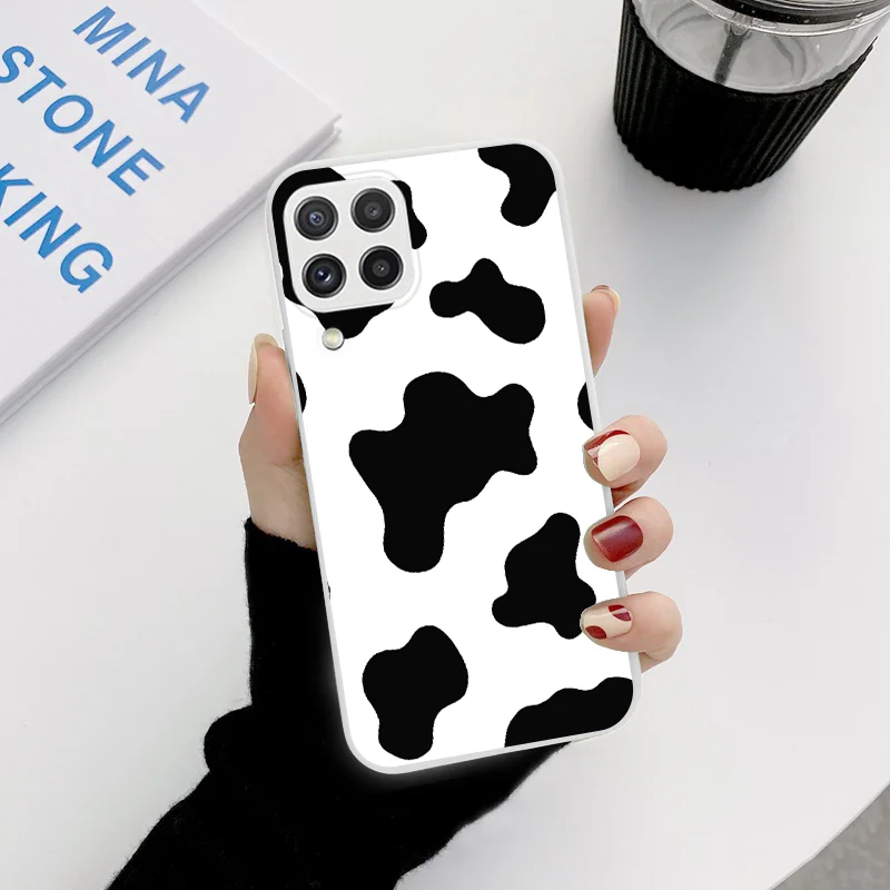 samsung silicone cover Dành Cho Samsung Galaxy Samsung Galaxy A22 4G 22 Ốp Lưng 5G Hoa Điện Thoại Coque Cho Samsung GalaxyA22 Chống Sốc Khủng Long Con Cú ốp Fundas Ốp Lưng samsung silicone