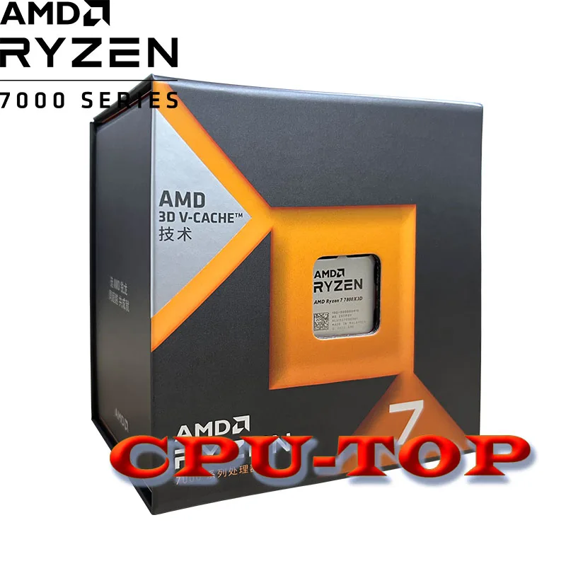 NEW AMD Ryzen 7 7800X3D BOX R7 7800X3D BOX 4.2 GHz 8-Core 16-Thread CPU  Processor 5NM 96M 100-100000910 Socket AM5 Without fan