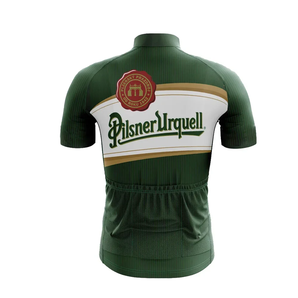 Slovakia Beer Cycling Jersey Men Short Sleeve Bicycle Clothing Triathlon Road Bike Jersey Maillot Ciclismo Hombre