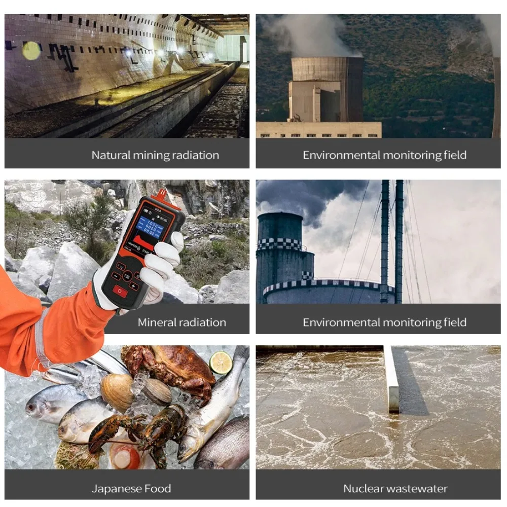 2026 신형 가이거 계수기 고정밀 핵 방사선 감지기 X선 베타 감마 감지기 가이거 계수기 선량계