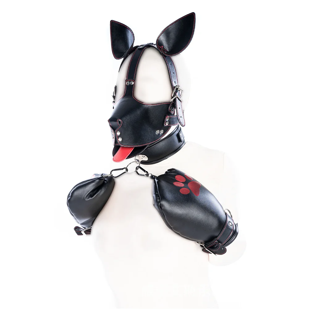 Dog Bondage Kit Restraints For Couples Erotic Fetish Play Set_voghion.com