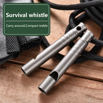 Titanium Emergency Survival Whistle 1