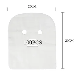 100 - Piece Soft Disposable Pure Cotton Gauze Face Masks (100PCS - A)