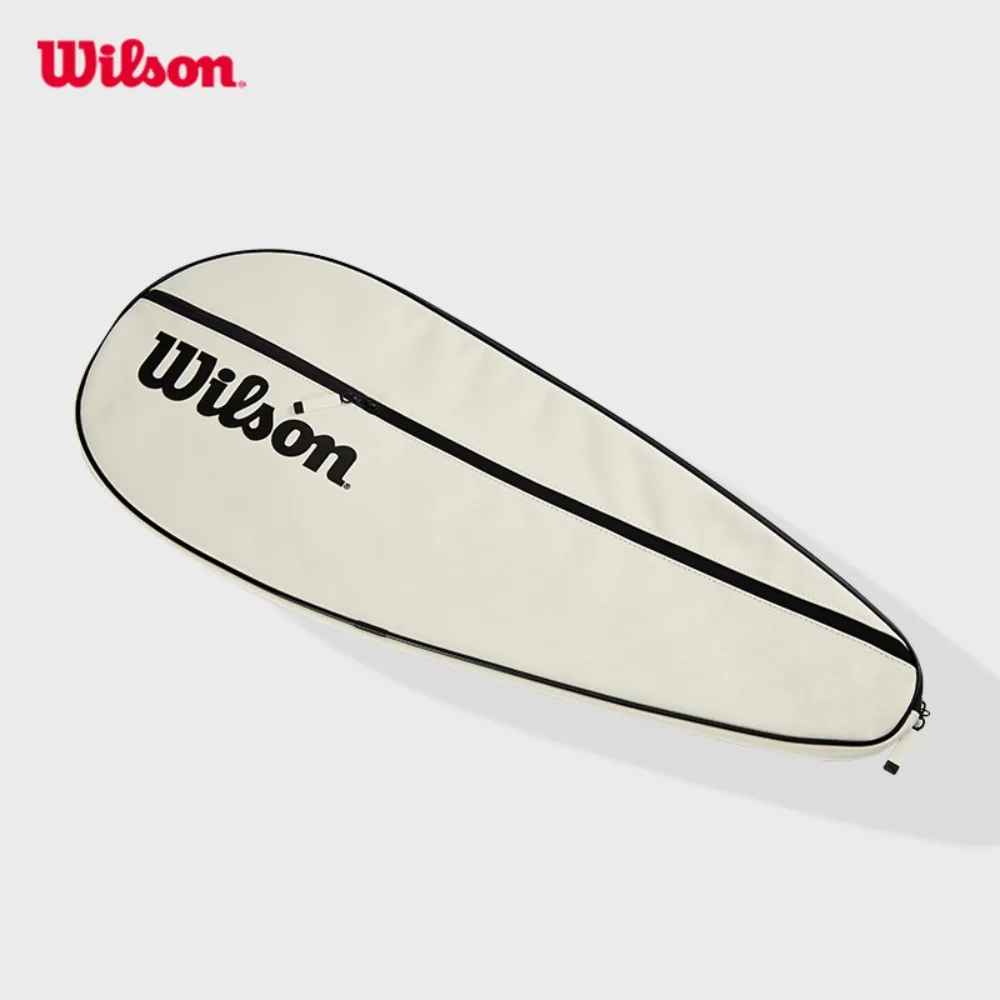 

Wilson Pro Staff V14 Premium 1 Pack Racquet Cover Daily Lightweight Tennis Bag Portable Court Single Racket Bag WR8028401001