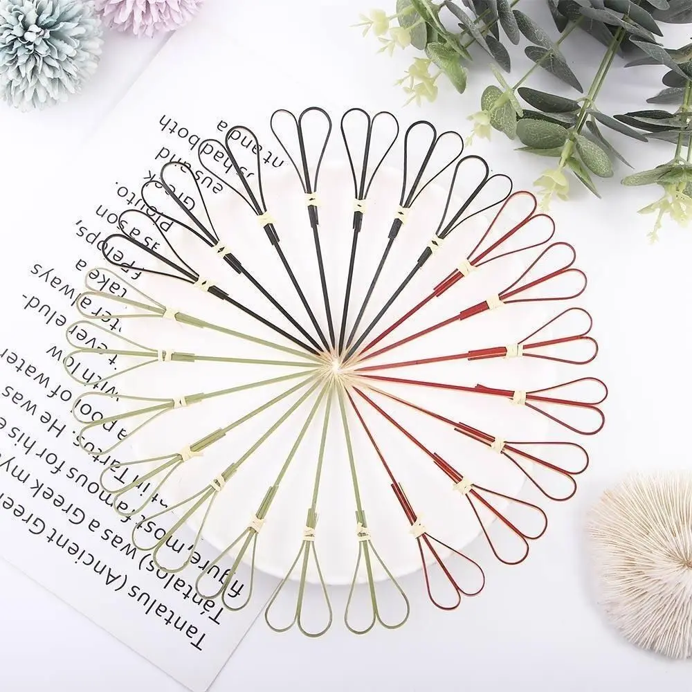 100Pcs/bag Cocktail Decorative Bamboo Cocktail Eco-friendly Skewer Toothpick Picks Sticks