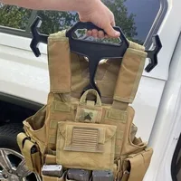 Многофункциональная тактическая вешалка для жилета, утолщенная уличная вешалка в стиле милитари, негабаритная несущая тактическая вешалка — изображение 5