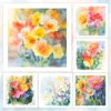 1pc, Floral Reverse Colouring Book, 30 sheets of 100gsm, Relaxing & Creative Lines ‘All You Need Is A Pen Book’ Birthday Gift 5