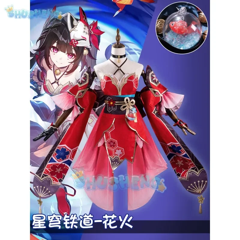 

Honkai: Star Rail cos Sparkle cosplay Game costume for female hanabi