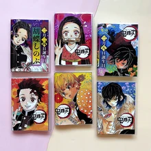 

Demon Slayer Notebook Kawaii Planner 2022 Agenda Book Cute Anime Peripherals Handbook Soft Rubber Sketchbook Student Stationery