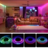 FCOB LED Light Strip Pixel Addressable 630 720 LEDs RGB Dream Full Color 12mm DC12V 24V WS2812B High Density Flexible COB Lights 6