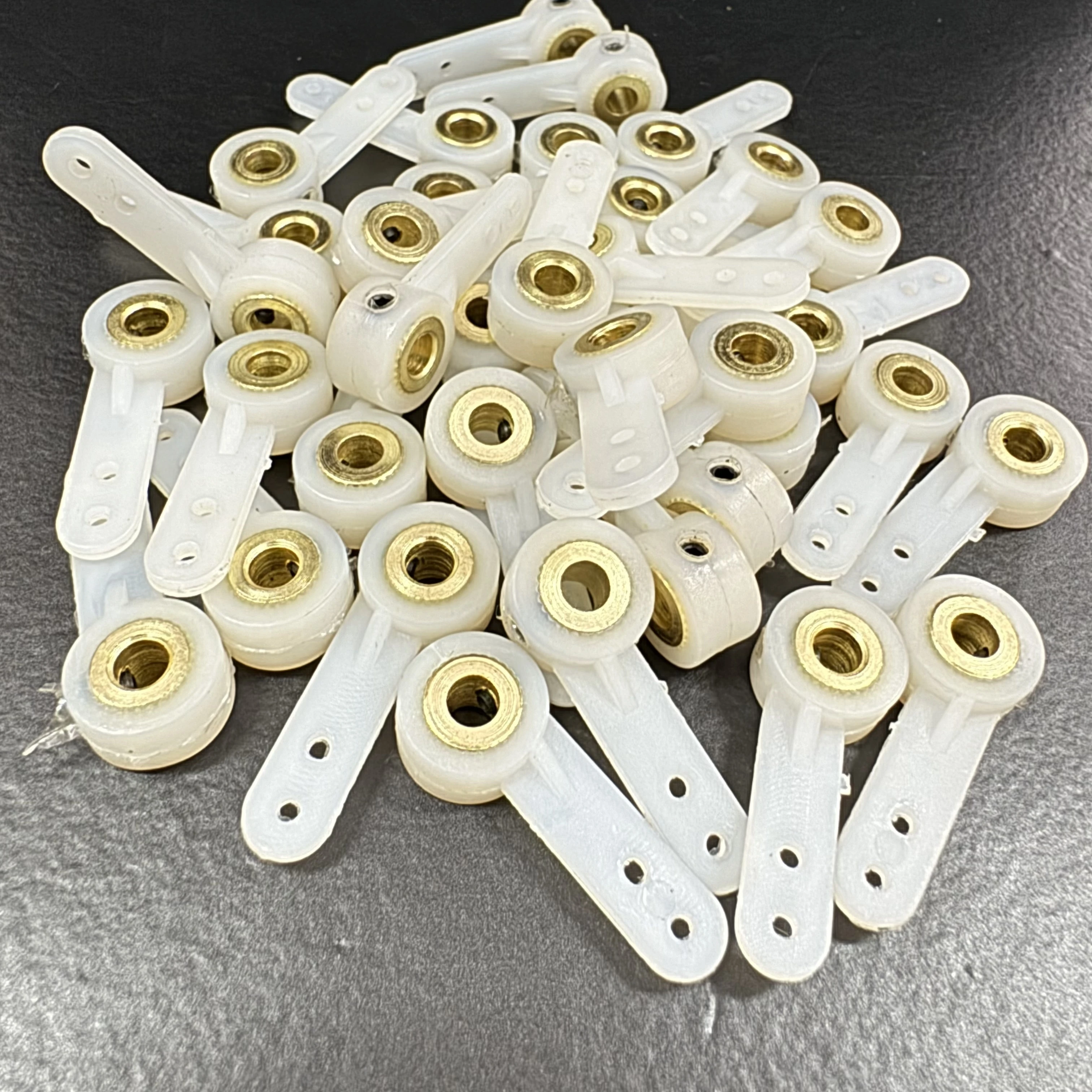 4 stücke Durchmesser 2,1/2,6/3,1/4,1mm Ruder Arme Fahrwerk Lenkung Arm DIY Zubehör Für RC Flugzeuge Teile