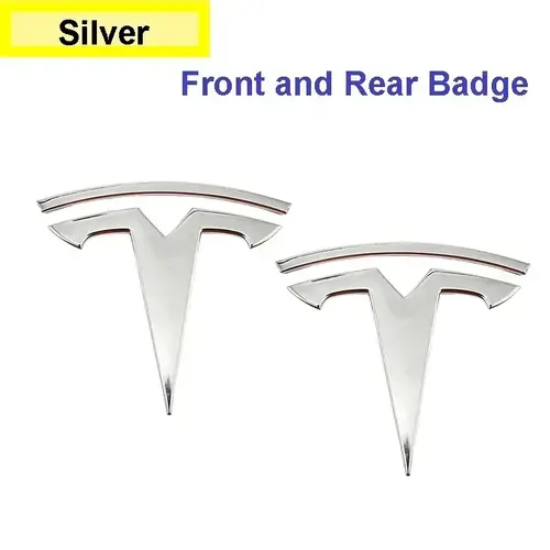 For Tesla Model 3 Mode Y Zinc Alloy Car Front Hood Logo Sticker Styling Auto Body Rear Trunk Emblem with Radian Accessories - Image 19