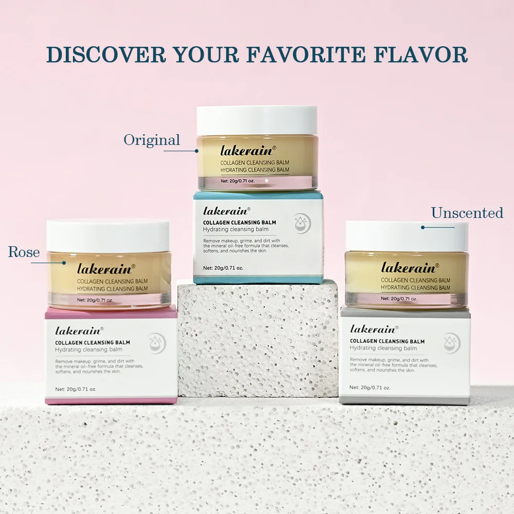 Rose Flavor Makeup Remover Ultra Nourishing Care Cream Makeup Remover Mild Non-irritating Moisturizing Non-greasy Cleansing Balm 4