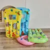 Inflatable Pool Float Cartoon Pool Raft for Kids Garden Water Pool Toy Foldable Nonleak Kids Surfboard Party Favor 1